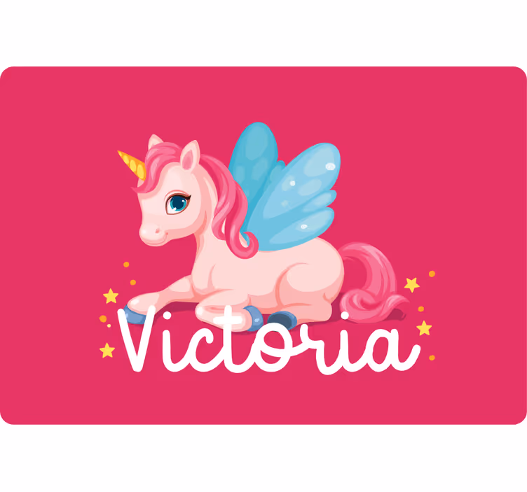 Estor enrollable infantil unicornio rosa divertido - TenVinilo