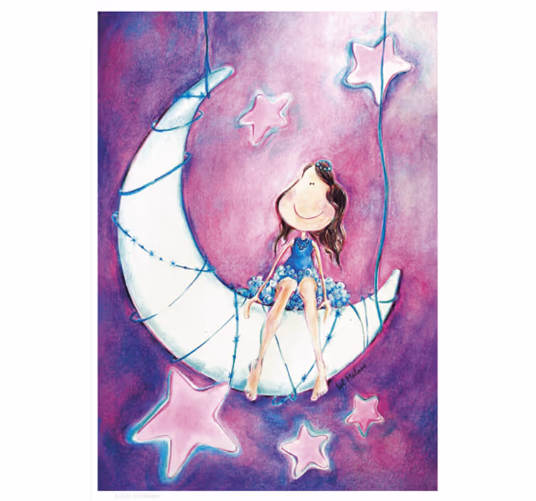 Estor enrollable infantil luna lol malone - TenVinilo