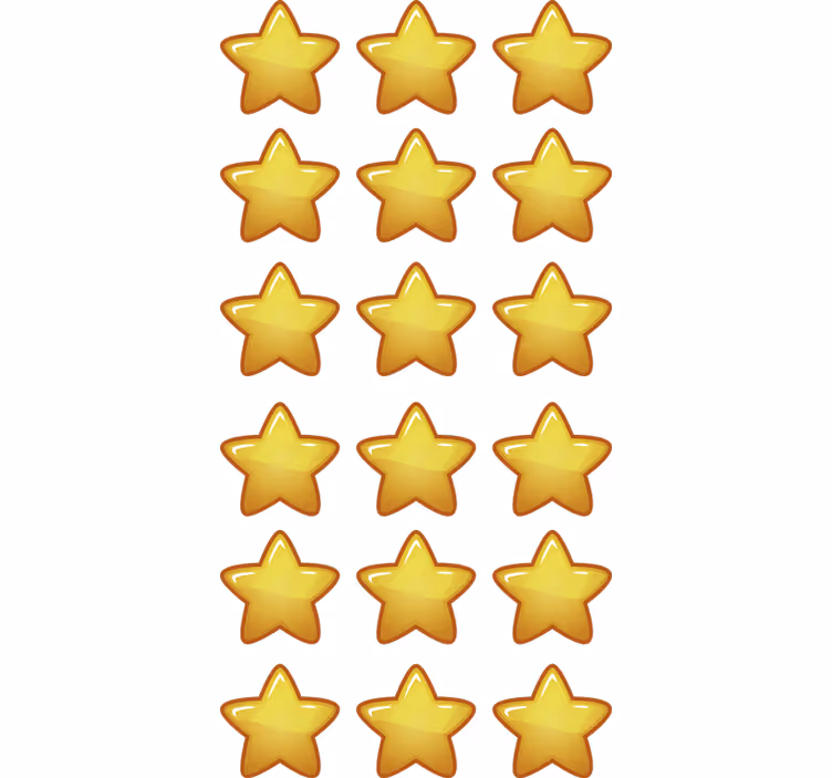 Estor enrollable infantil geométricos estrellas - TenVinilo
