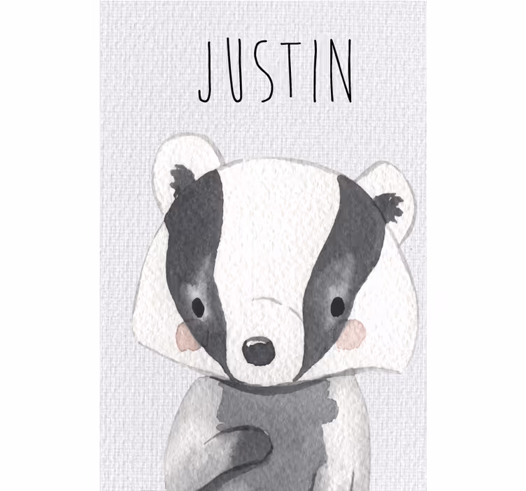 Estor enrollable infantil oso de bosque - TenVinilo