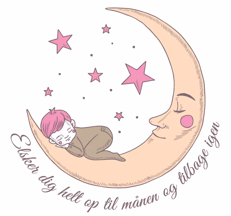 Estor enrollable infantil te quiero hasta la luna - TenVinilo