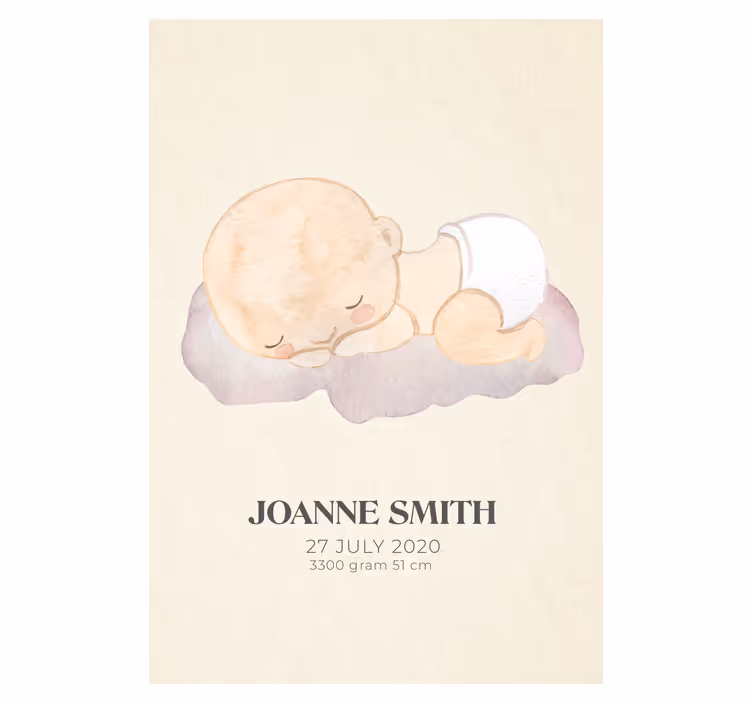 Estor enrollable infantil amor de bebé - TenVinilo