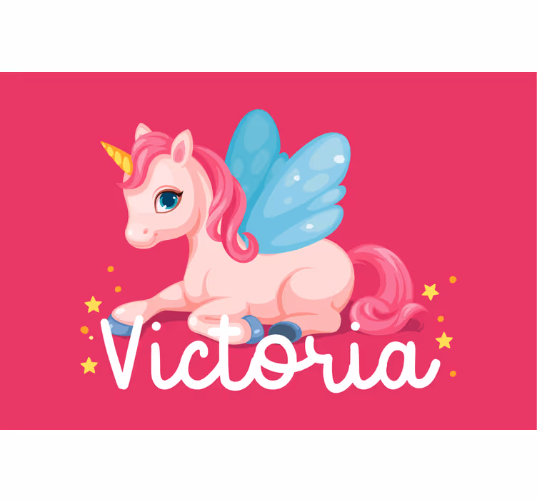 Estor enrollable infantil unicornio rosa divertido - TenVinilo
