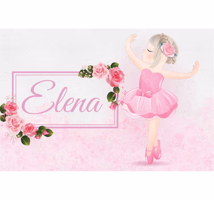 Estor enrollable infantil bailarín de ballet - TenVinilo