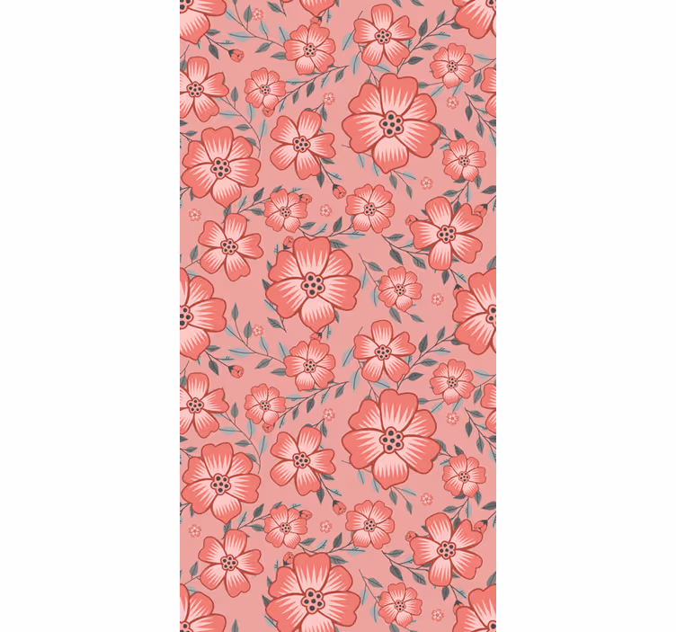 Estor enrollable cocina flor margarita rosa - TenVinilo