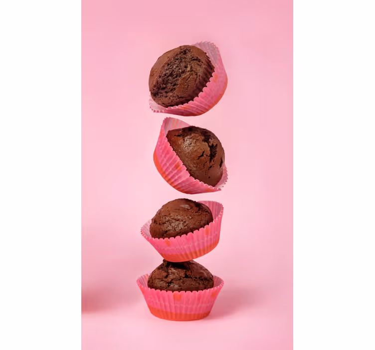 Estor enrollable cocina cupcake de chocolate - TenVinilo