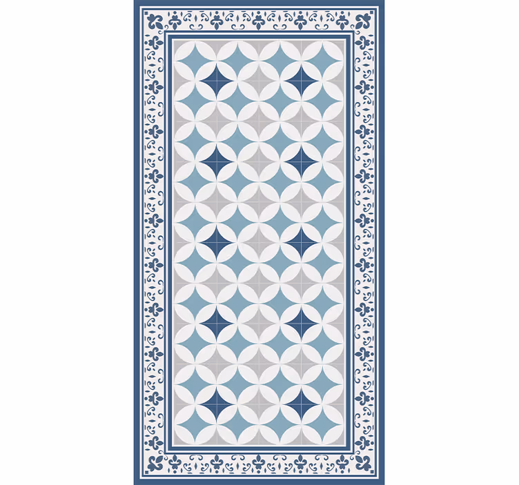 Estor enrollable cocina azulejo azure - TenVinilo
