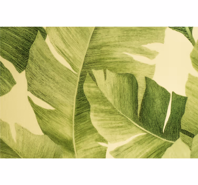 Estor enrollable verde y manteles individuales textil - TenVinilo