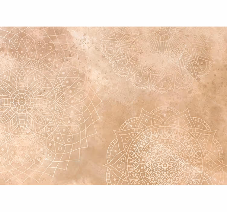 Estor enrollable salón mandalas vintage - TenVinilo