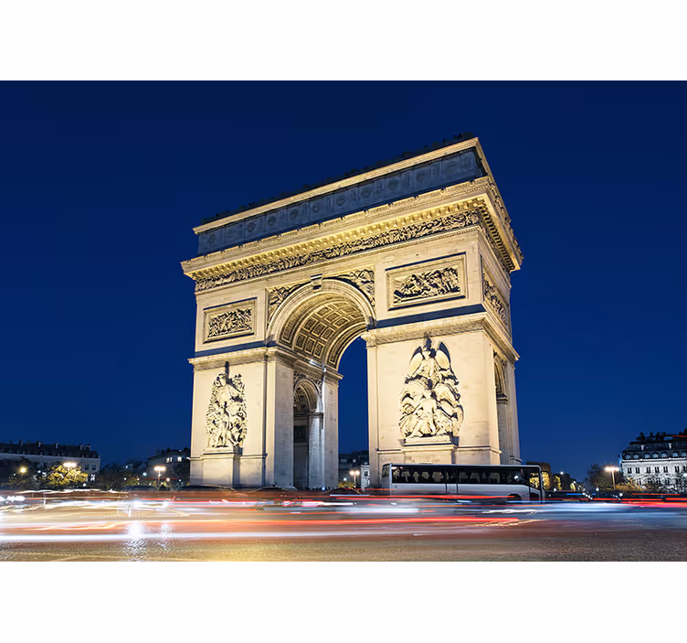 Estor enrollable salón arco de triunfo parís - TenVinilo