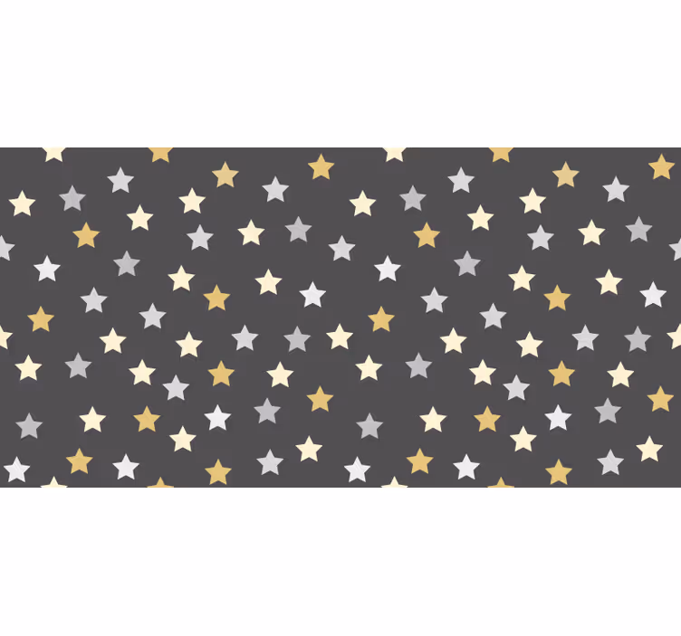Estor enrollable juvenil estrellas doradas kallax - TenVinilo