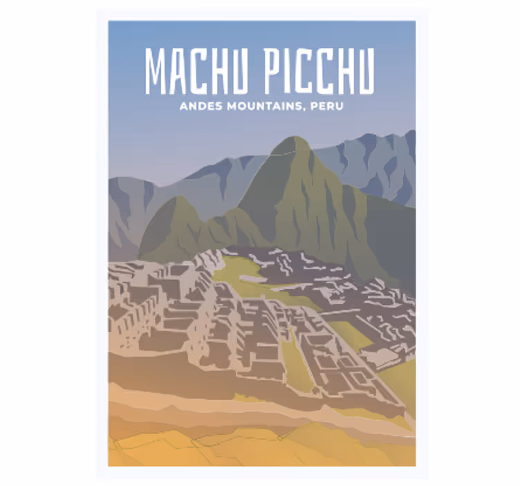 Estor enrollable juvenil machu picchu - TenVinilo
