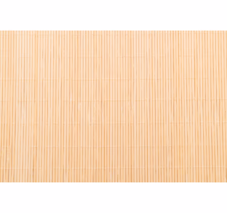 Estor enrollable beige patrón de bambú - TenVinilo