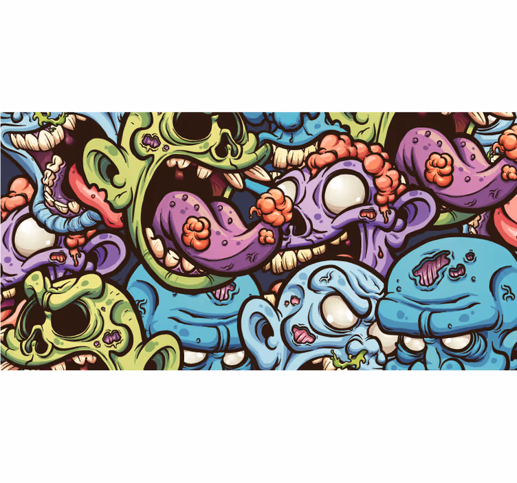 Estor enrollable gamer zombis - TenVinilo
