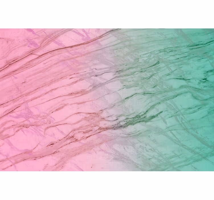 Estor enrollable textura color rosa y verde pastel - TenVinilo