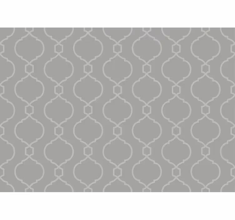 Estor enrollable gris patrón geométrico hamptons - TenVinilo