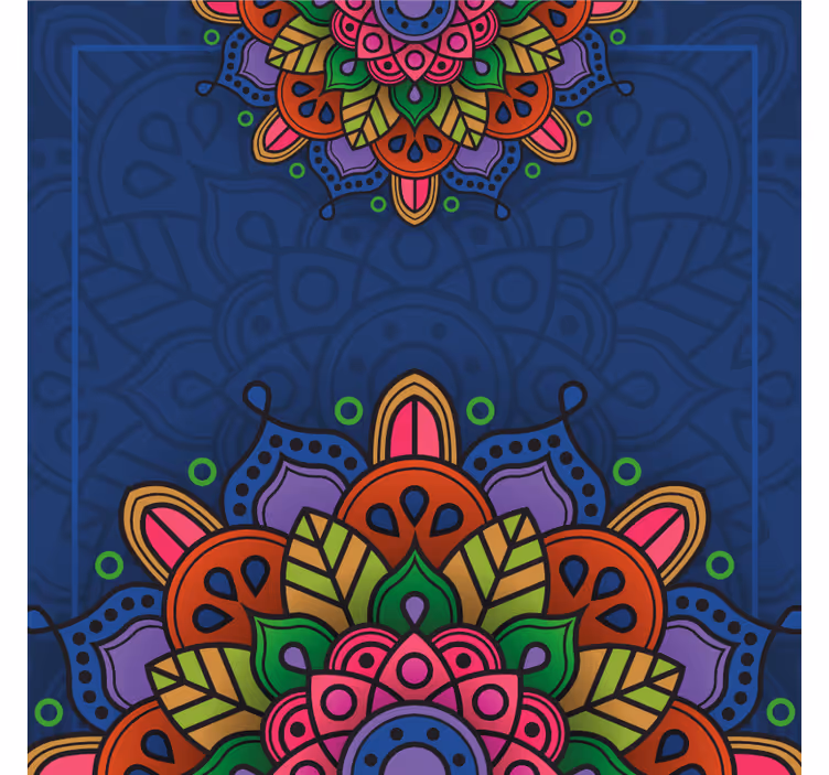 Estores enrollable oficina mandala dibujo - TenVinilo