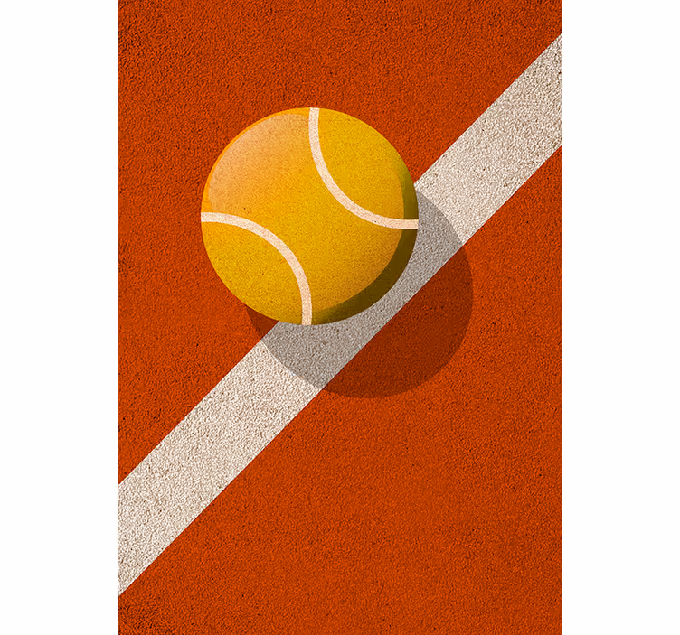 Estor enrollable juvenil tenis - TenVinilo