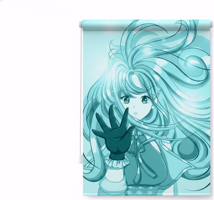 Estor enrollable juvenil chica de anime - TenVinilo