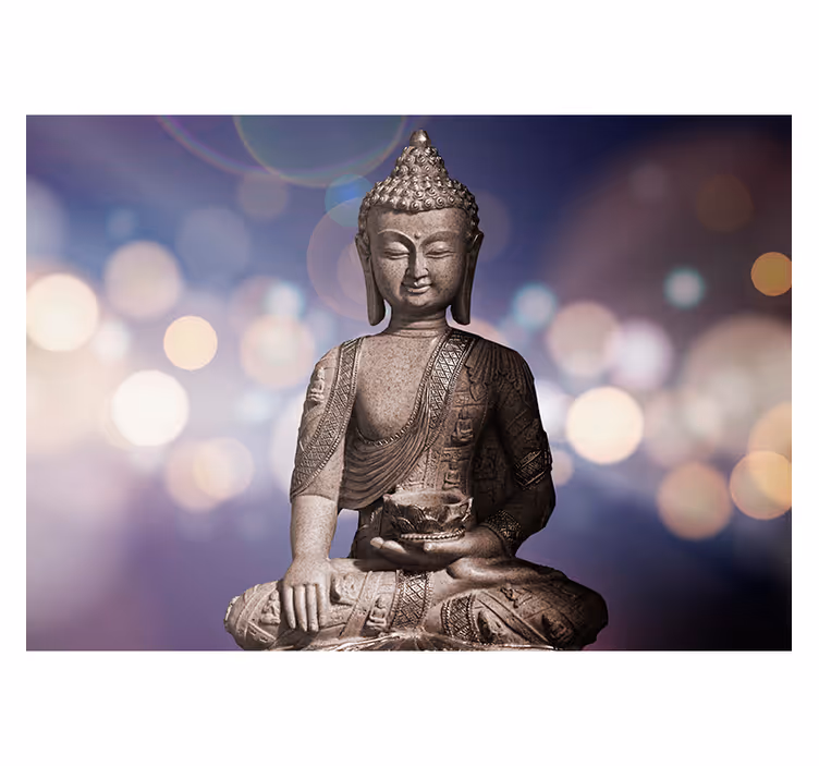 Estor enrollable zen buda de amatista - TenVinilo
