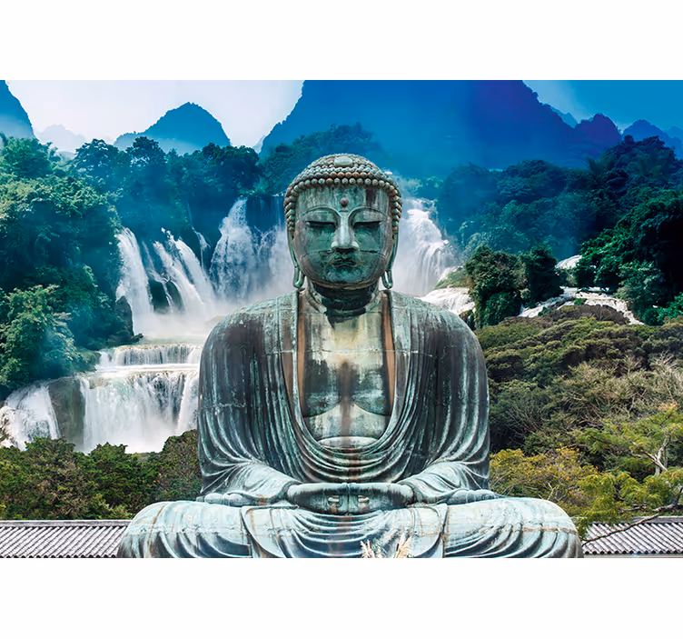 Estor enrollable zen cascada serene de buda - TenVinilo