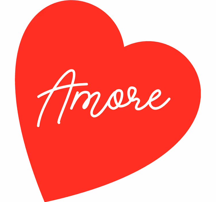 Estor enrollable rojo corazón amoroso - TenVinilo