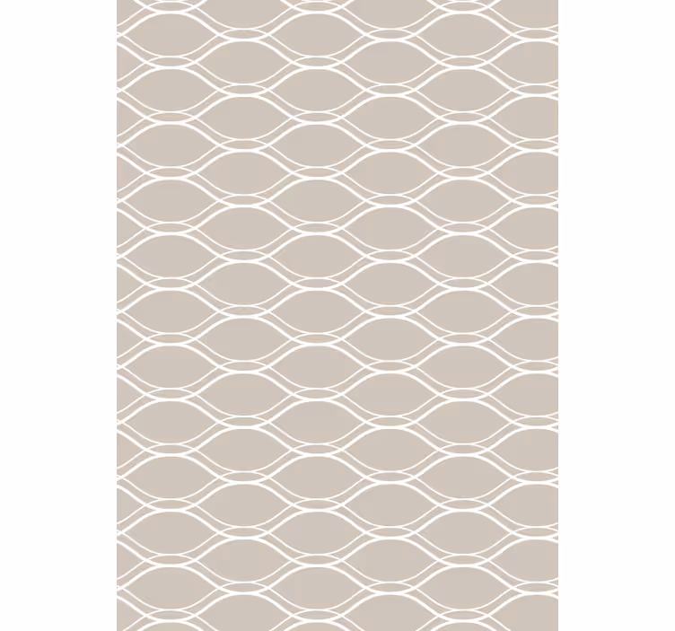 Estor enrollable exterior beige con líneas blancas - TenVinilo