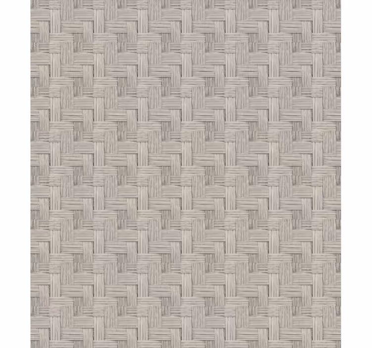 Estor enrollable pasillo efecto mimbre gris artesanal - TenVinilo