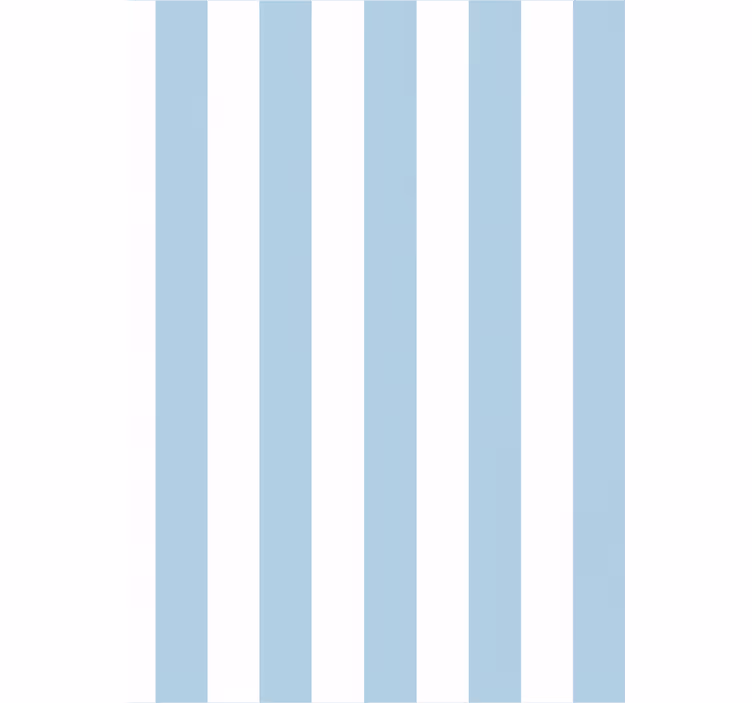 Estor enrollable pasillo azul y blanco nórdico - TenVinilo