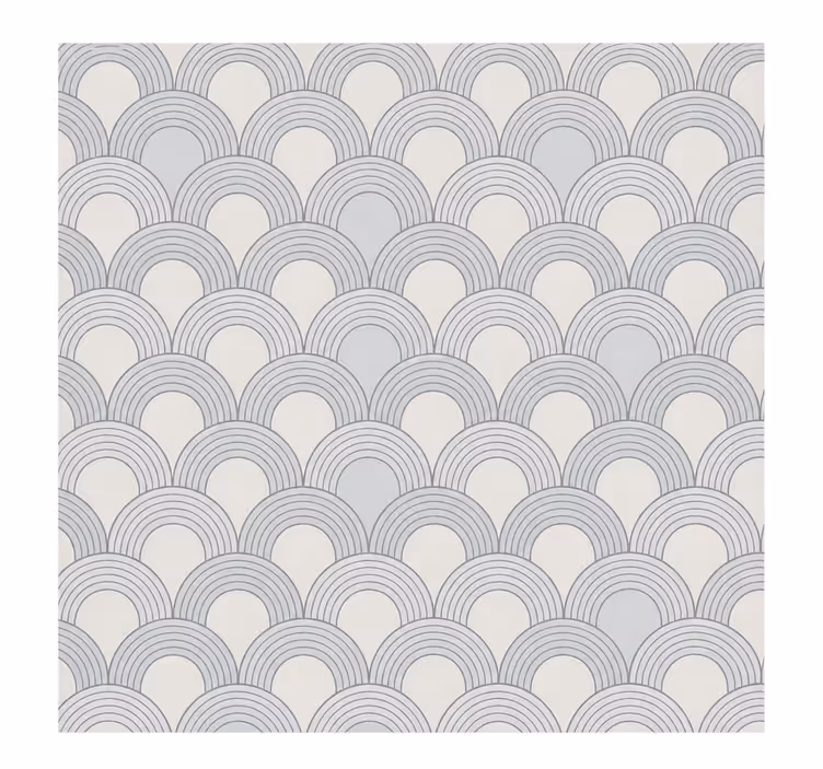 Estor habitación matrimonio patrón semicircular 160 - TenVinilo