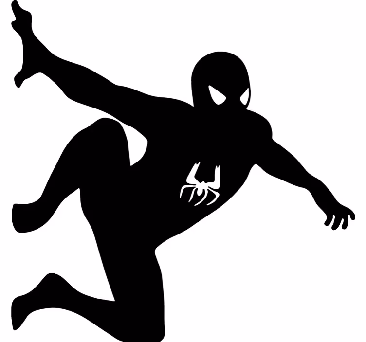 Estor enrollable superhéroe spiderman en la pared - TenVinilo