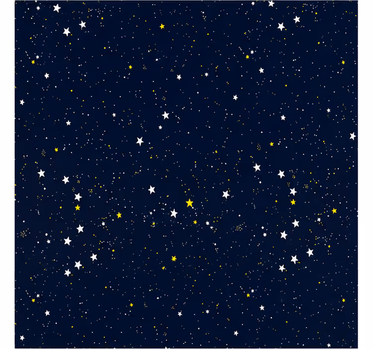 Estor enrollable azul cielo estrellado - TenVinilo