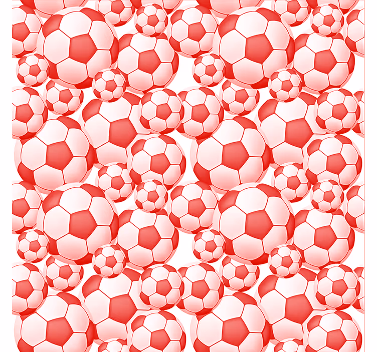 Estor enrollable fútbol diseño de balones - TenVinilo