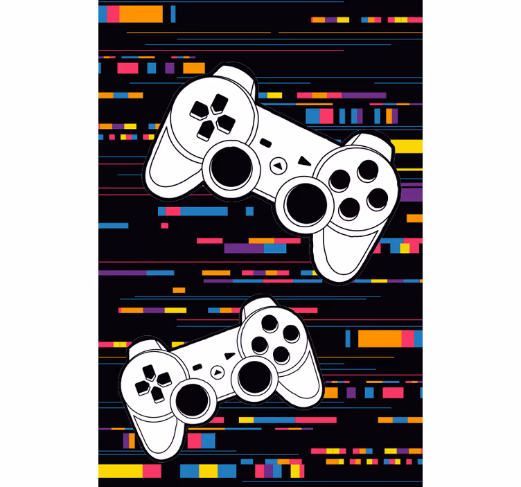 Estor enrollable gamer estilo retro - TenVinilo