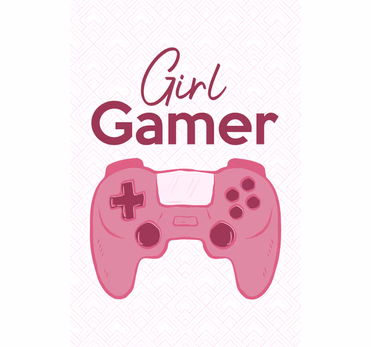 Estor enrollable gamer chica controladora - TenVinilo