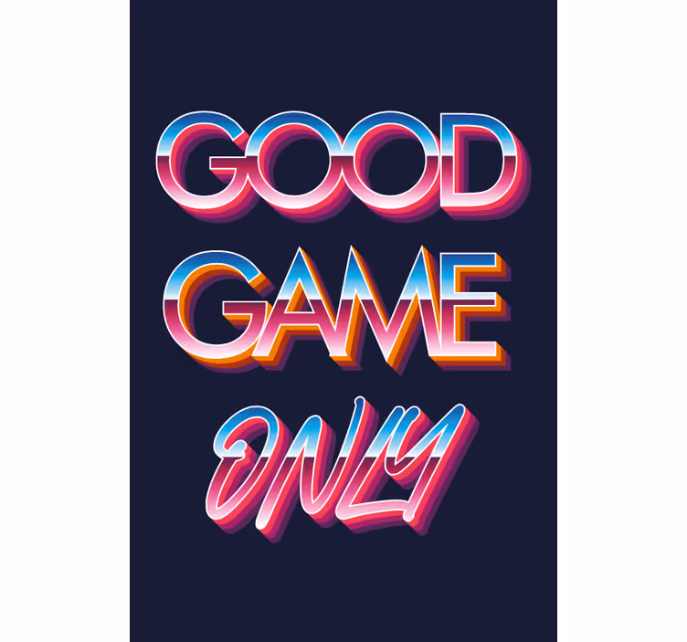Estor enrollable frase de inspiración para juegos - TenVinilo