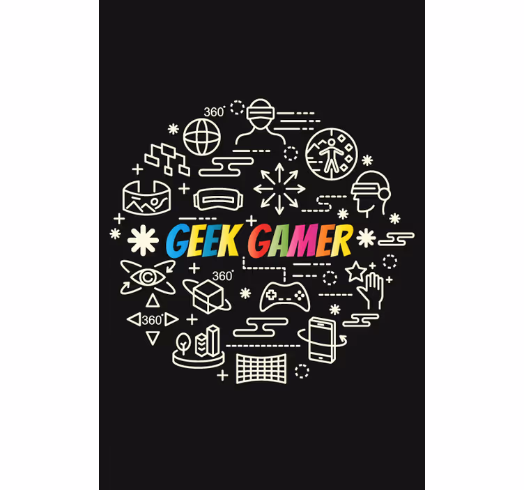Estor enrollable gamer garabatos de juegos - TenVinilo