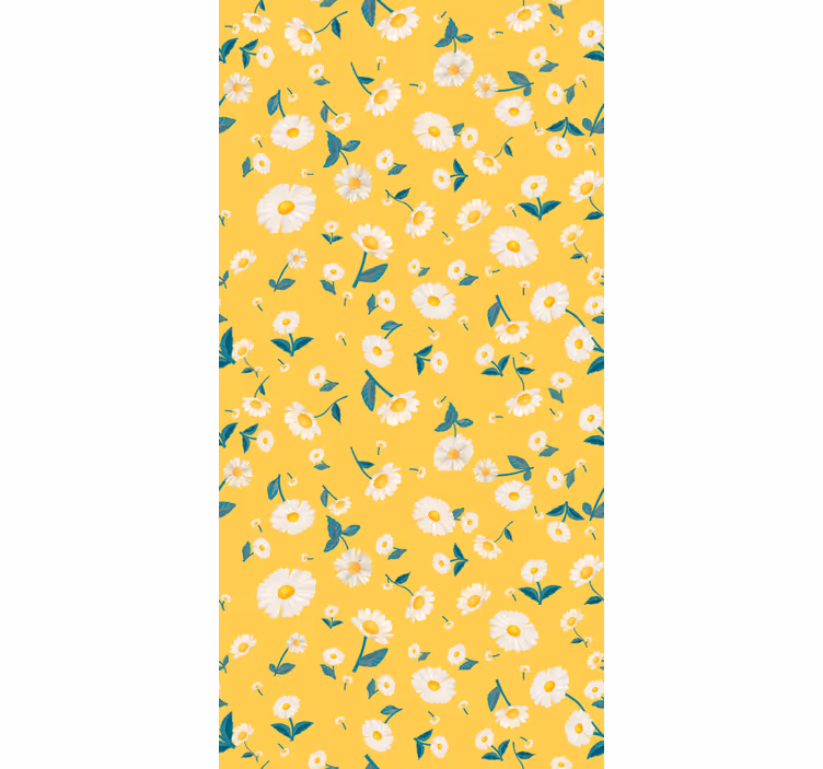 Estores enrollable flores estor floral soleado - TenVinilo