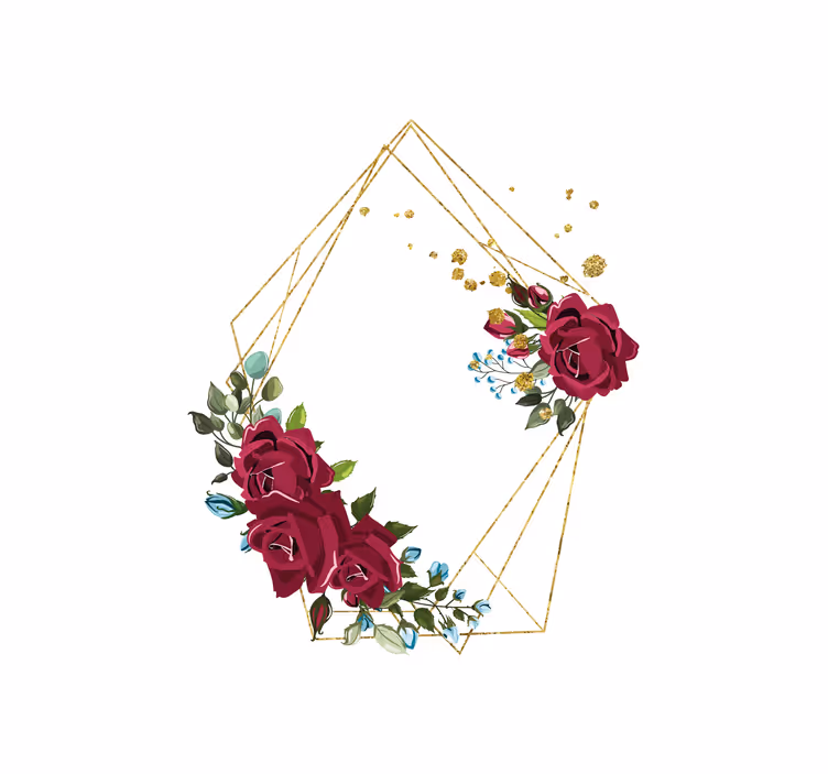 Estor enrollable elegante arreglo floral de rosas - TenVinilo