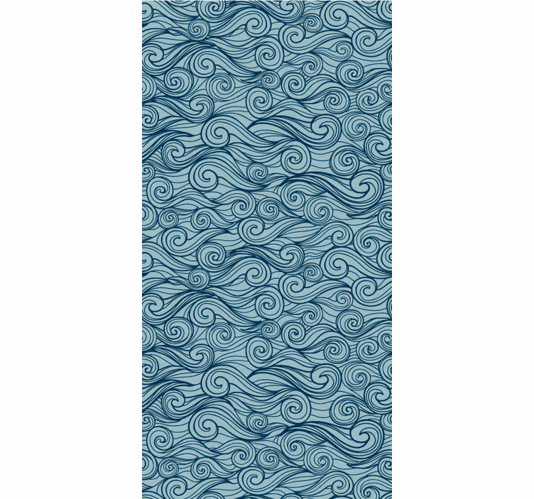 Estor enrollable textura patrones de ondas fluidas - TenVinilo