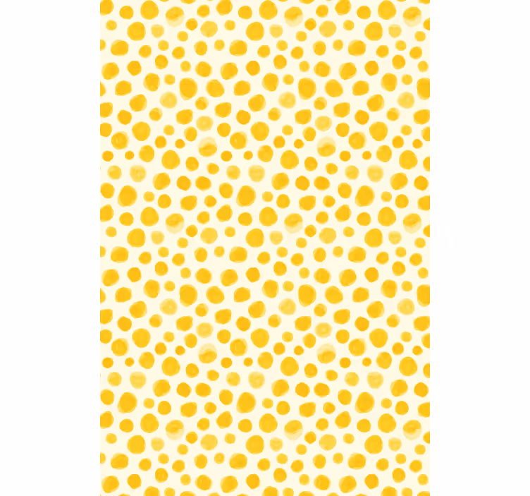 Estor enrollable amarillo puntos acuarela - TenVinilo