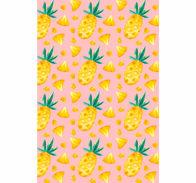Estores enrollable frutas delicia con estampado de piña - TenVinilo