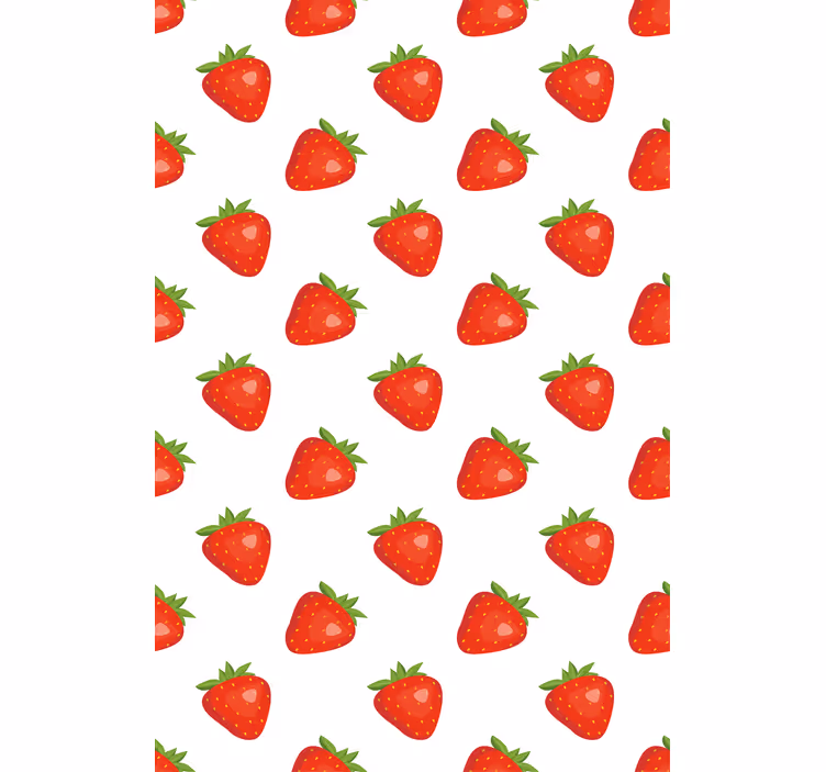 Estores enrollable frutas motivo de fresa - TenVinilo