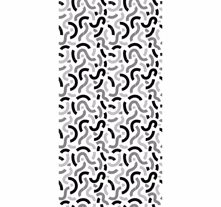 Estor enrollable textura patrones curvos abstractos - TenVinilo