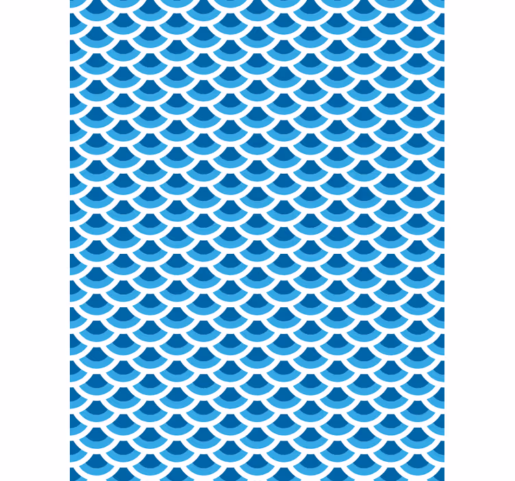 Estor enrollable textura patrón de olas del océano - TenVinilo