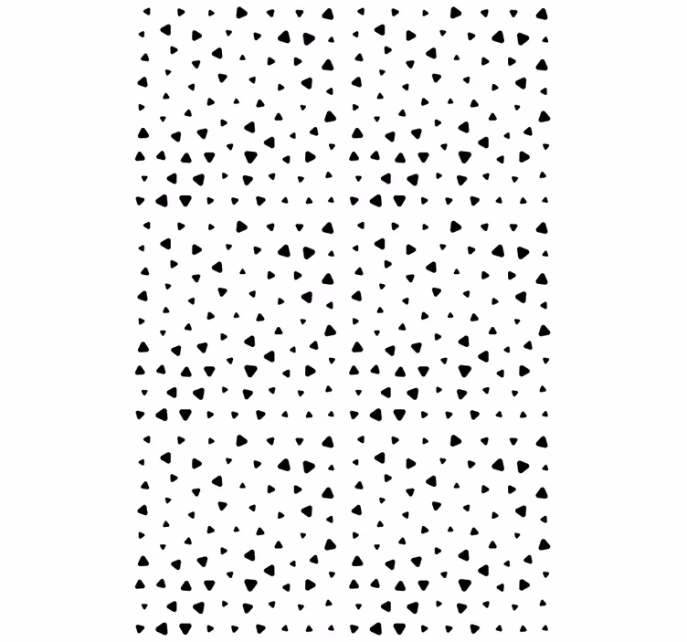 Estor enrollable textura patrón de corazón geométrico - TenVinilo
