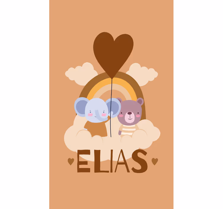 Estor enrollable personalizable amigos osos koala - TenVinilo