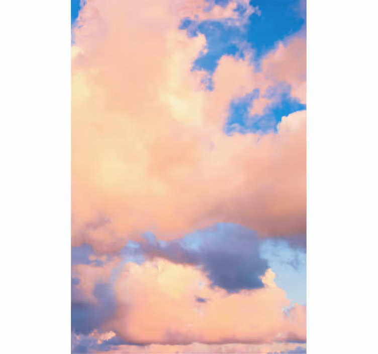 Estor enrollable nubes escena serena - TenVinilo