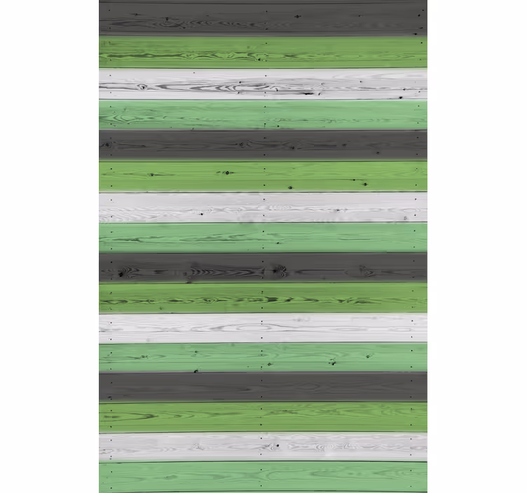 Estor enrollable textura patrón de rayas verdes - TenVinilo