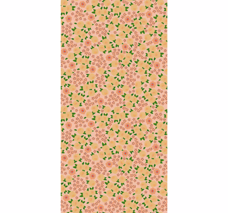 Estor enrollable cocina los patrones florales florecen - TenVinilo